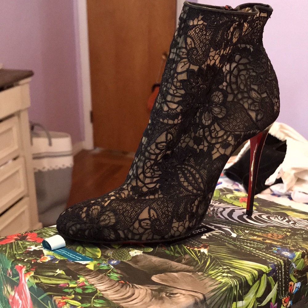 Christian Louboutin Lace Heels